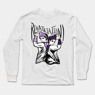 Rematriation (Crowns) Long Sleeve T-Shirt